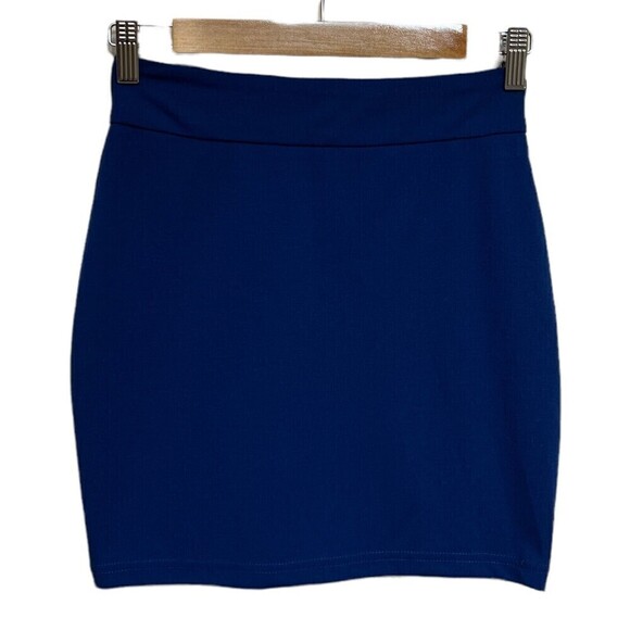 Tobi Women’s Mini Skirt Stretch‎ Blue Size S - Picture 1 of 10